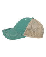 LEGACY OFA Old Favorite Trucker Cap #color_Aqua/ Khaki