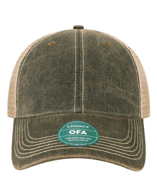 LEGACY OFA Old Favorite Trucker Cap #color_Black/ Khaki