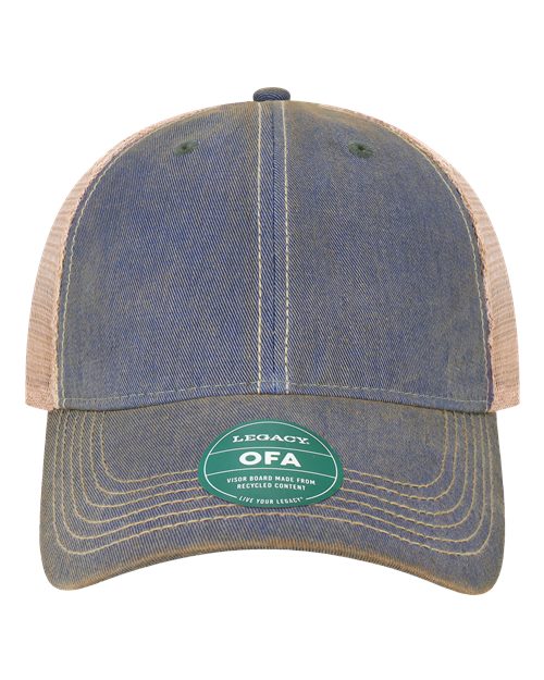 LEGACY OFA Old Favorite Trucker Cap #color_Royal/ Khaki