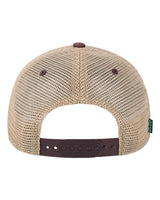 LEGACY OFA Old Favorite Trucker Cap #color_Burgundy/ Khaki