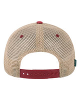 LEGACY OFA Old Favorite Trucker Cap #color_Cardinal/ Khaki