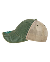 LEGACY OFA Old Favorite Trucker Cap #color_Dark Green/ Khaki