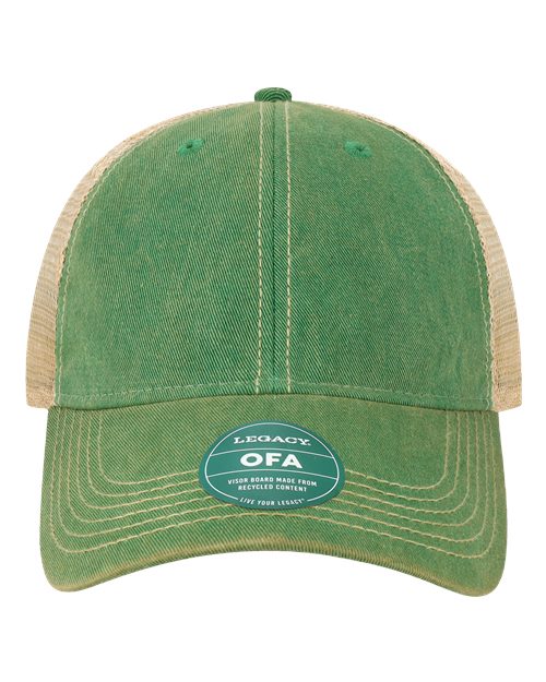 LEGACY OFA Old Favorite Trucker Cap #color_Kelly Green/ Khaki