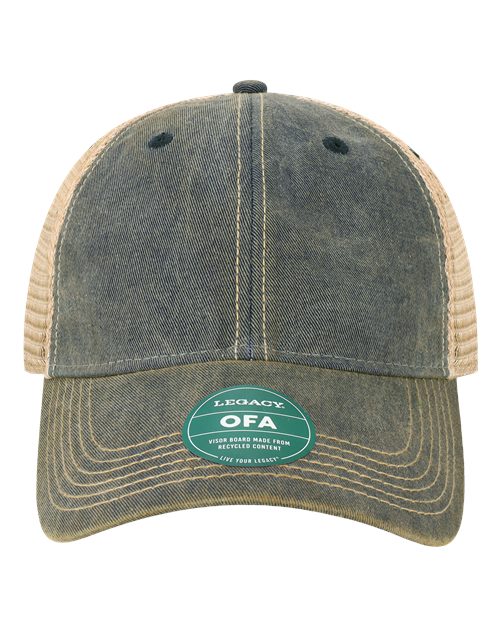 LEGACY OFA Old Favorite Trucker Cap #color_Navy/ Khaki