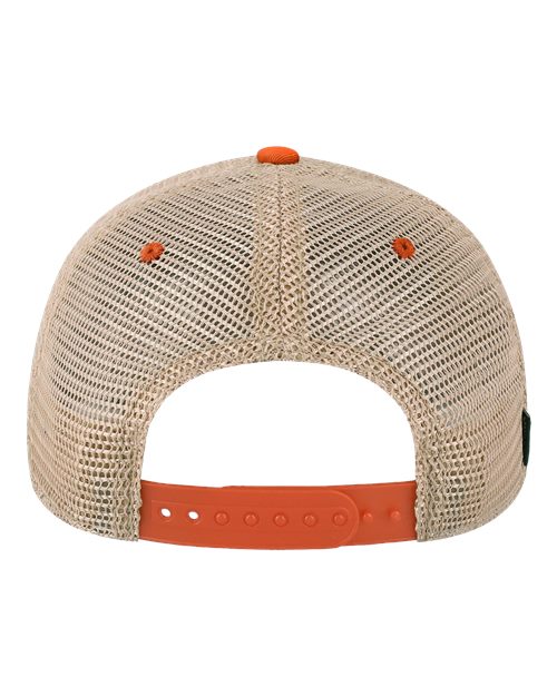 LEGACY OFA Old Favorite Trucker Cap #color_Orange/ Khaki