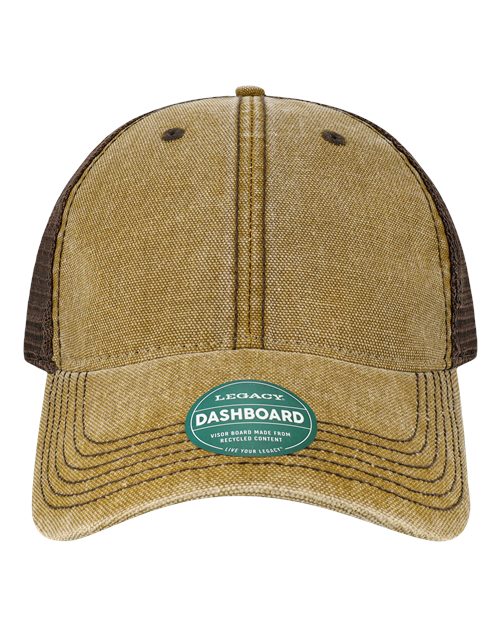LEGACY DTA Dashboard Trucker Cap #color_Camel/ Brown