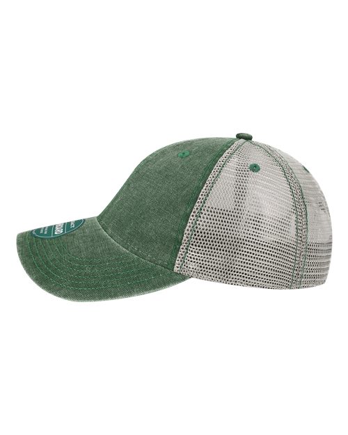 LEGACY DTA Dashboard Trucker Cap #color_Dark Green/ Grey