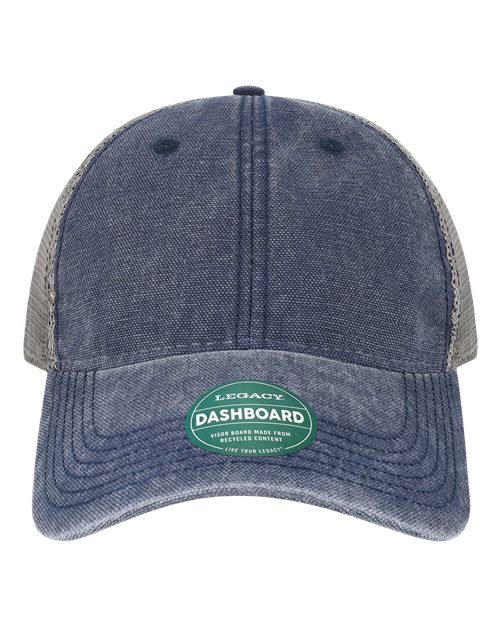 LEGACY DTA Dashboard Trucker Cap #color_Navy/ Grey