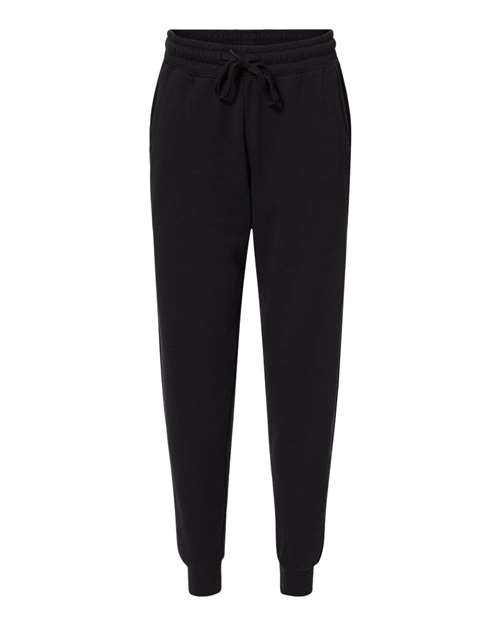 Independent Trading Co. PRM20PNT Women's California Wave Wash Sweatpants #color_Black