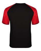Badger 4230 Breakout T-Shirt #color_Black/ Red