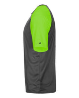 Badger 4230 Breakout T-Shirt #color_Graphite/ Lime