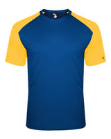 Badger 4230 Breakout T-Shirt #color_Royal/ Gold