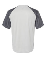 Badger 4230 Breakout T-Shirt #color_Silver/ Graphite