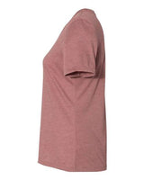 Bella + Canvas 6400CVC Ladies' Relaxed Heather CVC Short-Sleeve T-Shirt #color_HEATHER MAUVE