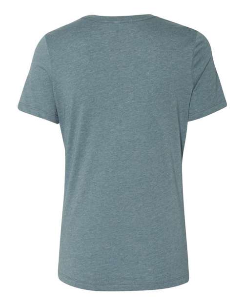 Bella + Canvas 6400CVC Ladies' Relaxed Heather CVC Short-Sleeve T-Shirt #color_HEATHER SLATE