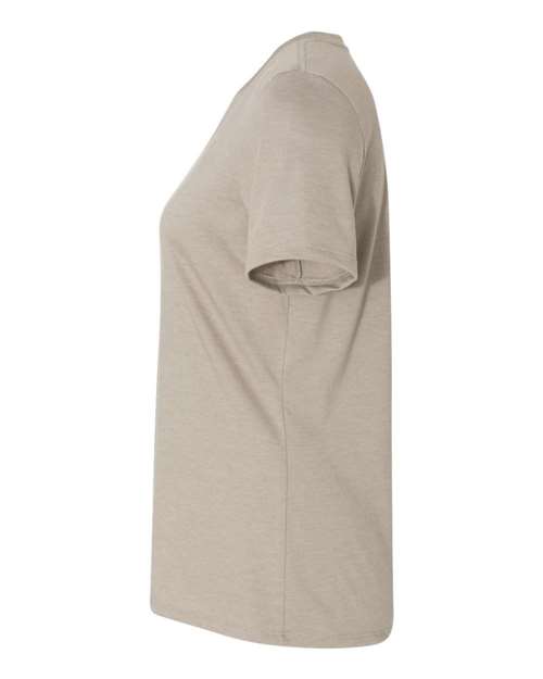 Bella + Canvas 6400CVC Ladies' Relaxed Heather CVC Short-Sleeve T-Shirt #color_HEATHER STONE
