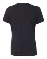 Bella + Canvas 6413 Ladies' Relaxed Triblend T-Shirt #color_CHAR-BLK TRIBLND