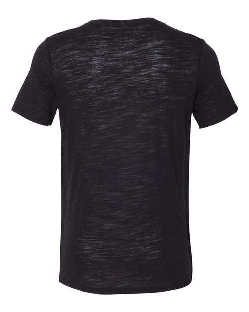 Bella + Canvas 6416 Ladies' Relaxed Vintage Slub T-Shirt #color_SOLID BLACK SLUB