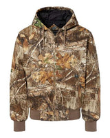 Dri Duck 5034 Men's Laramie Canvas Hooded Jacket #color_REAL TREE EDGE