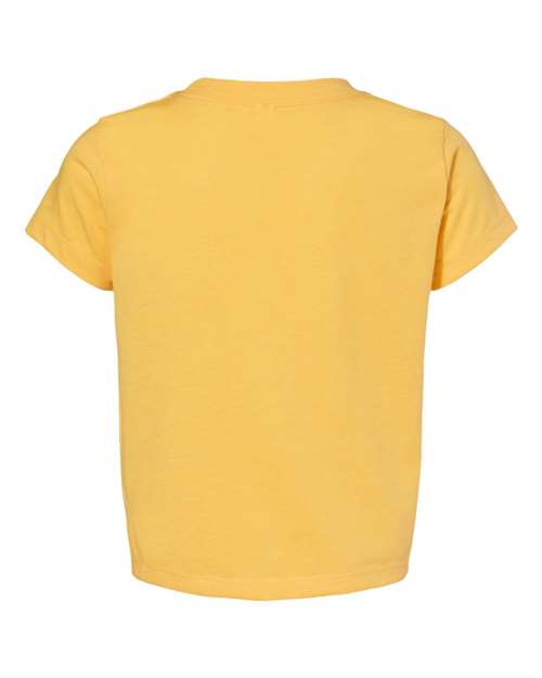 Bella + Canvas 3001T Toddler Jersey Short-Sleeve T-Shirt #color_HTHR YELLOW GOLD
