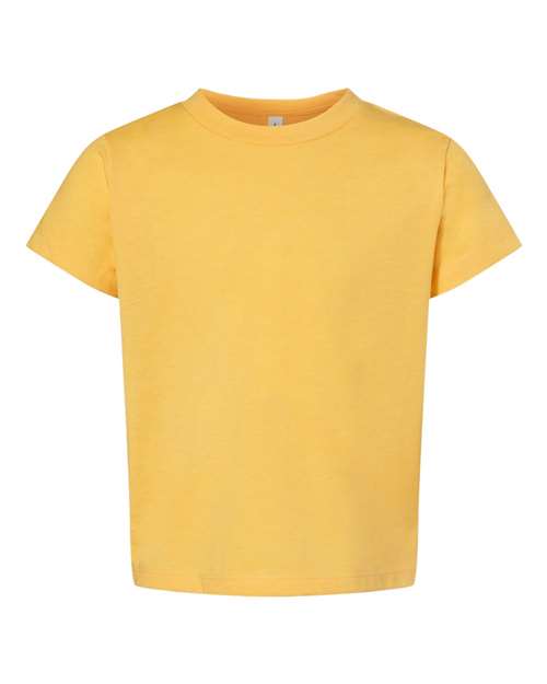 Bella + Canvas 3001T Toddler Jersey Short-Sleeve T-Shirt #color_HTHR YELLOW GOLD