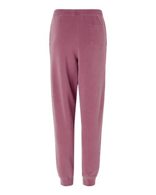 Independent Trading Co. PRM50PTPD Pigment-Dyed Fleece Pants #color_Pigment Maroon