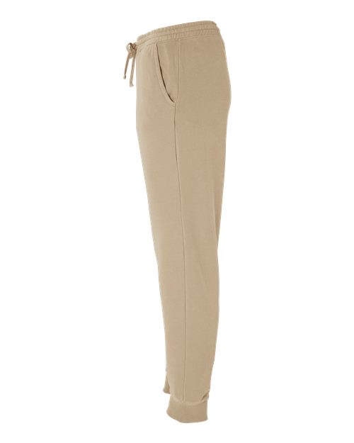 Independent Trading Co. PRM50PTPD Pigment-Dyed Fleece Pants #color_Pigment Sandstone