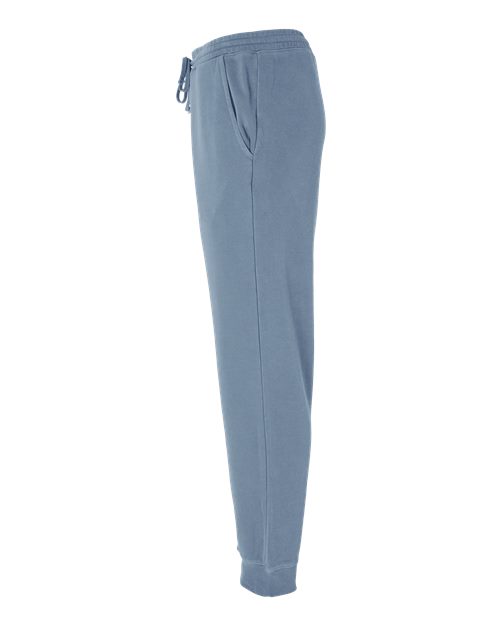 Independent Trading Co. PRM50PTPD Pigment-Dyed Fleece Pants #color_Pigment Slate Blue
