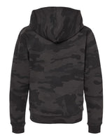 Independent Trading Co. SS4001Y Youth Midweight Hooded Sweatshirt #color_Black Camo