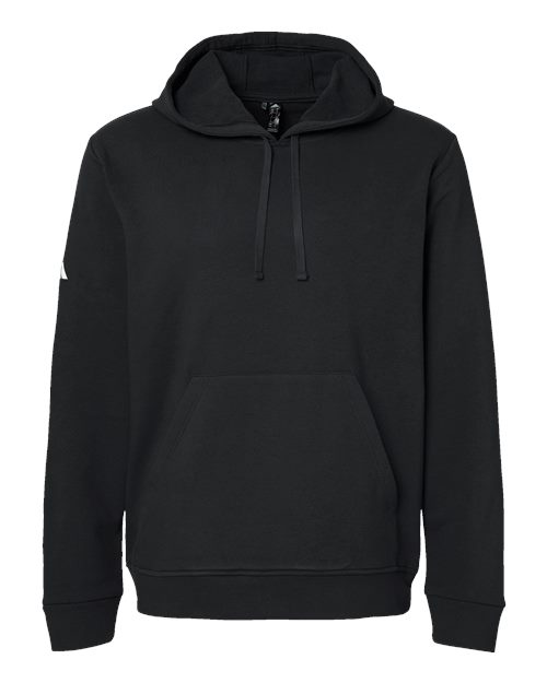 Adidas A432 Fleece Hooded Sweatshirt #color_Black