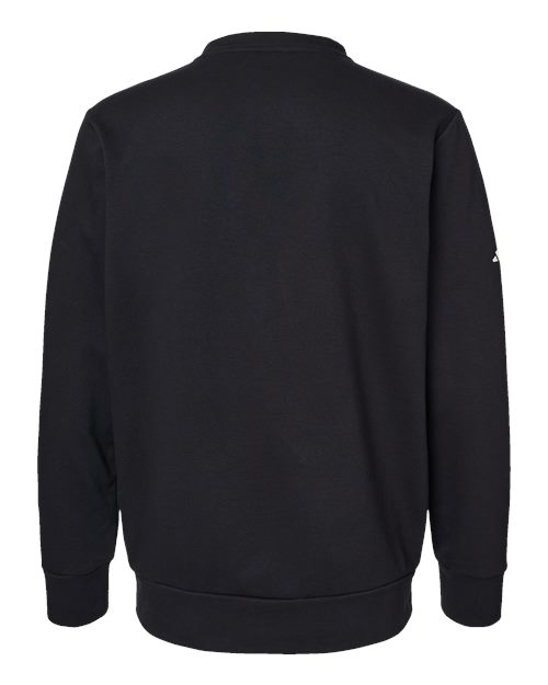 Adidas A434 Fleece Crewneck Sweatshirt #color_Black