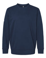 Adidas A434 Fleece Crewneck Sweatshirt #color_Collegiate Navy