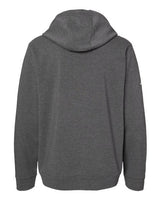 Adidas A432 Fleece Hooded Sweatshirt #color_Dark Grey Heather