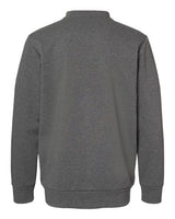 Adidas A434 Fleece Crewneck Sweatshirt #color_Dark Grey Heather