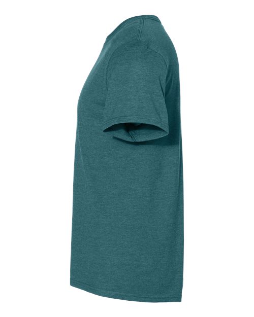 Jerzees 560MR Adult Premium Blend Ring-Spun T-Shirt #color_DIGI TEAL HTHR