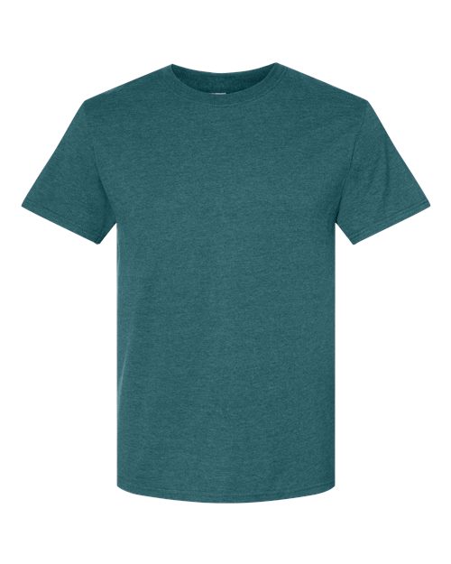 Jerzees 560MR Adult Premium Blend Ring-Spun T-Shirt #color_DIGI TEAL HTHR