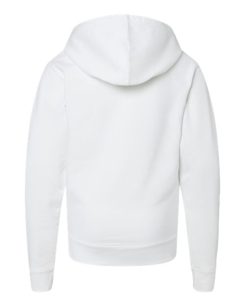 Independent Trading Co. SS4001Y Youth Midweight Hooded Sweatshirt #color_White