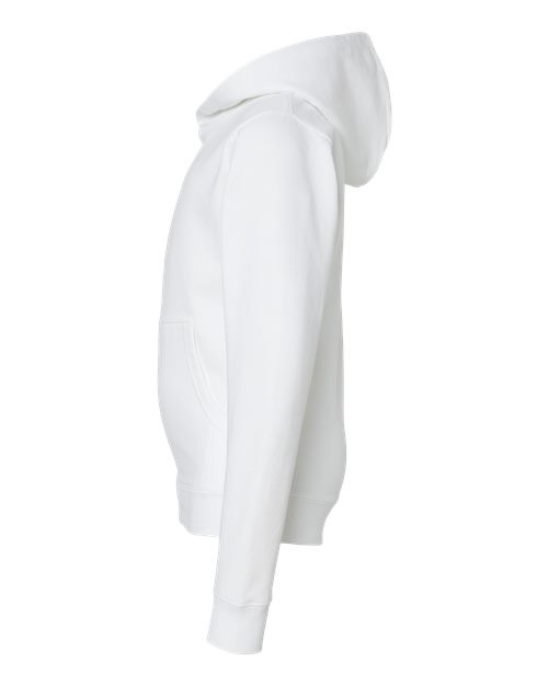Independent Trading Co. SS4001Y Youth Midweight Hooded Sweatshirt #color_White