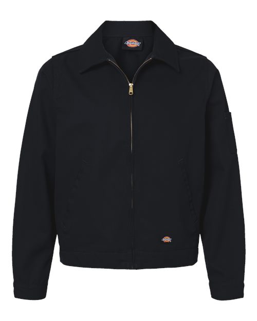 Dickies JT75 Men's Unlined Eisenhower Jacket #color_BLACK