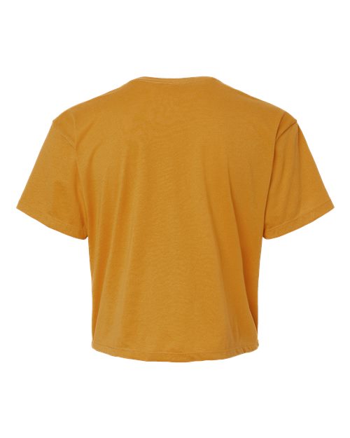 Next Level 1580NL Ladies' Ideal Crop T-Shirt #color_ANTIQUE GOLD
