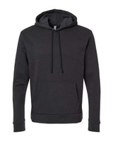 Next Level 9302 Unisex Classic PCH  Pullover Hooded Sweatshirt #color_HEATHER BLACK