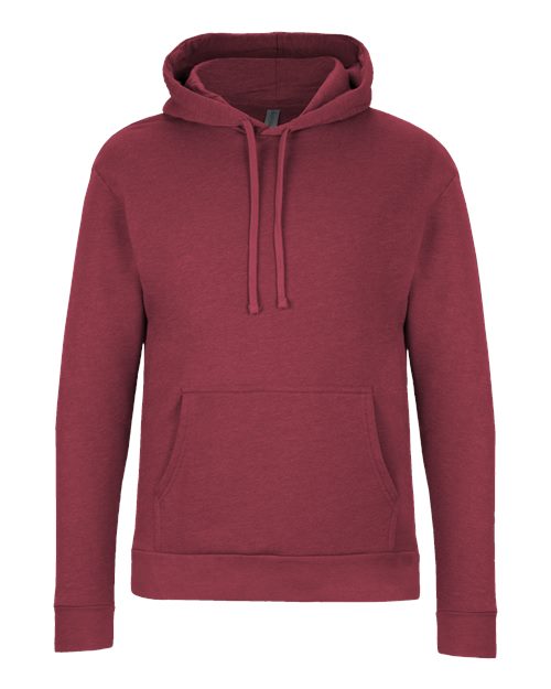 Next Level 9302 Unisex Classic PCH  Pullover Hooded Sweatshirt #color_HEATHER CARDINAL