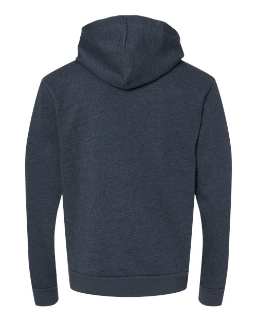 Next Level 9302 Unisex Classic PCH  Pullover Hooded Sweatshirt #color_HTHR MIDNITE NVY