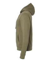 Next Level 9302 Unisex Classic PCH  Pullover Hooded Sweatshirt #color_HTHR MILITRY GRN