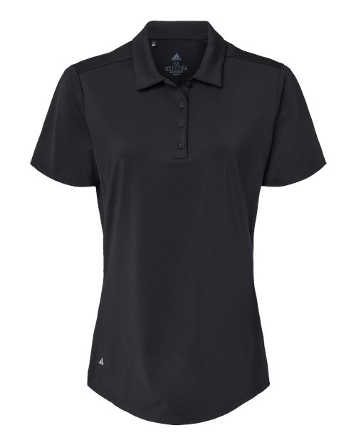 Adidas A515 Women's Ultimate Solid Polo #color_Black