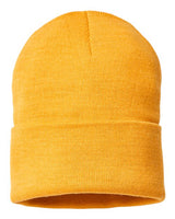 Atlantis Headwear PURE Sustainable Beanie #color_Mustard Yellow