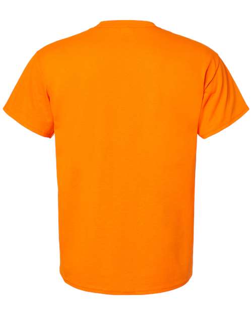 Hanes 5280 Unisex Comfortsoft Cotton T-Shirt #color_SAFETY ORANGE