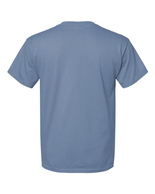 Hanes 5280 Unisex Comfortsoft Cotton T-Shirt #color_STONEWASHED BLUE