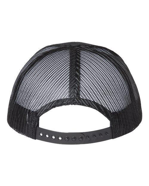 Classic Caps USA100 USA-Made Trucker Cap #color_Black