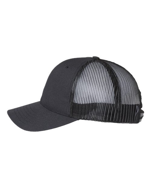 Classic Caps USA100 USA-Made Trucker Cap #color_Black
